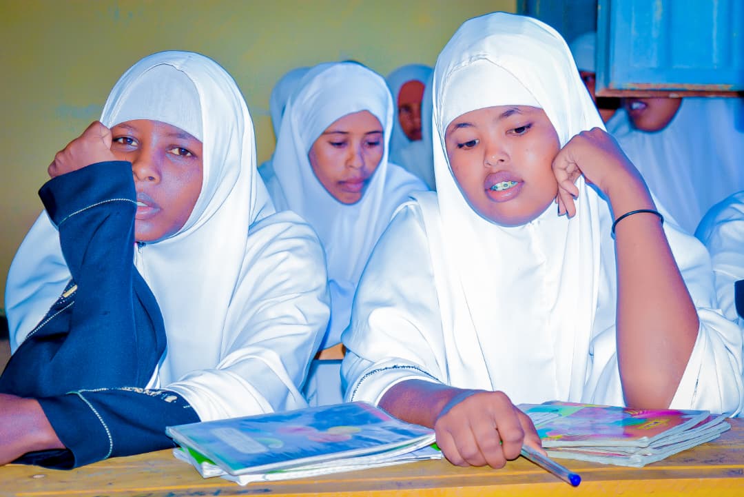 Students at Elwayne Secondary school